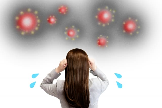 空気中のウイルス