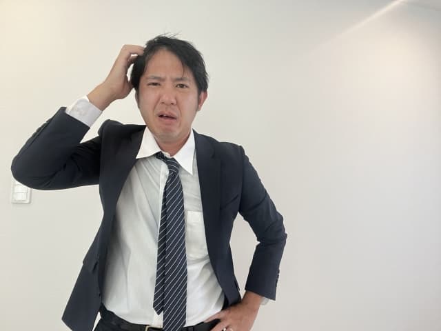 だらしない男性